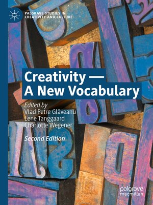 cover image of Creativity — a New Vocabulary